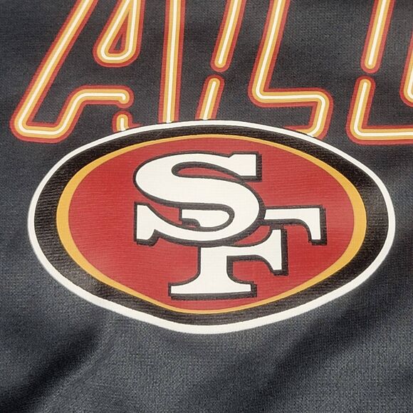 Nike San Francisco 49ers Sweatshirt Mens Large NFC Conference Champions Hoodie - Picture 4 of 12